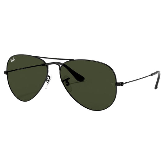 Ray Ban 'Aviator' RB3025 Kristallglas Sonnenbrillen-Set für Herren inkl. Etui