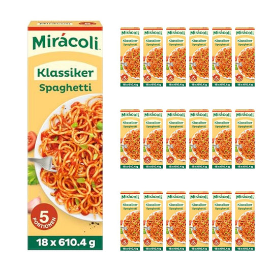 MIRACOLI™ 5 Portionen Spaghetti Klassiker (18er Packung je 610,4g)