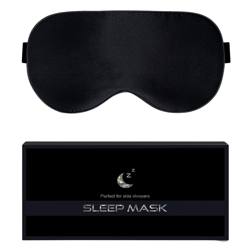 AOSUN Schlafmaske aus 100% Bioseide: Lichtdicht & Hautfreundlich, OEKO-TEX