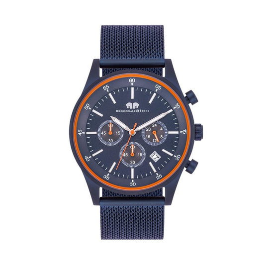 Rhodenwald & Söhne Chronograph Herrenuhr (10010358) mit Edelstahl-Armband