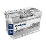 VARTA Silver Dynamic AGM Starterbatterie A7 (E39): 12V-70Ah-760A für Autos mit hohem Energiebedarf