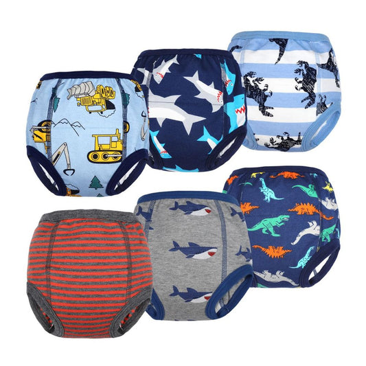 FLYISH DIRECT 6x Töpfchen Trainingshose (Unisex): Auslaufsicher, OEKO-TEX zertifiziert