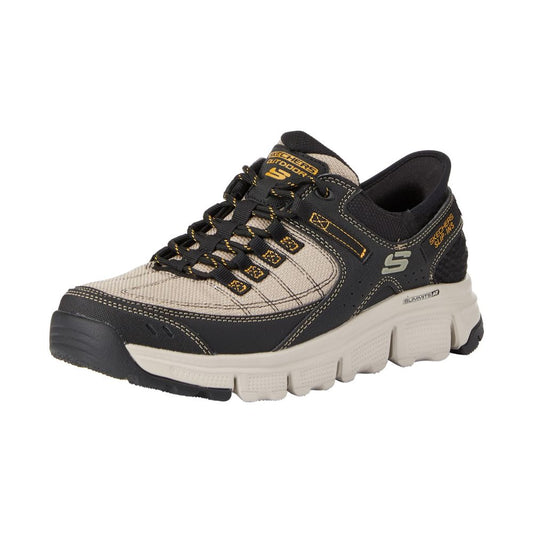 Skechers 'Summits AT Upper Draft' Slip-Ins Herren Sneaker (Synthetic Mesh-Black Trim)
