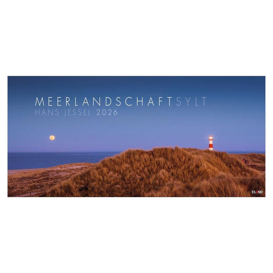 Meerlandschaft 'SYLT' Kalender 2026 - Hans Jessel: Großer XXL Panorama-Wandkalender
