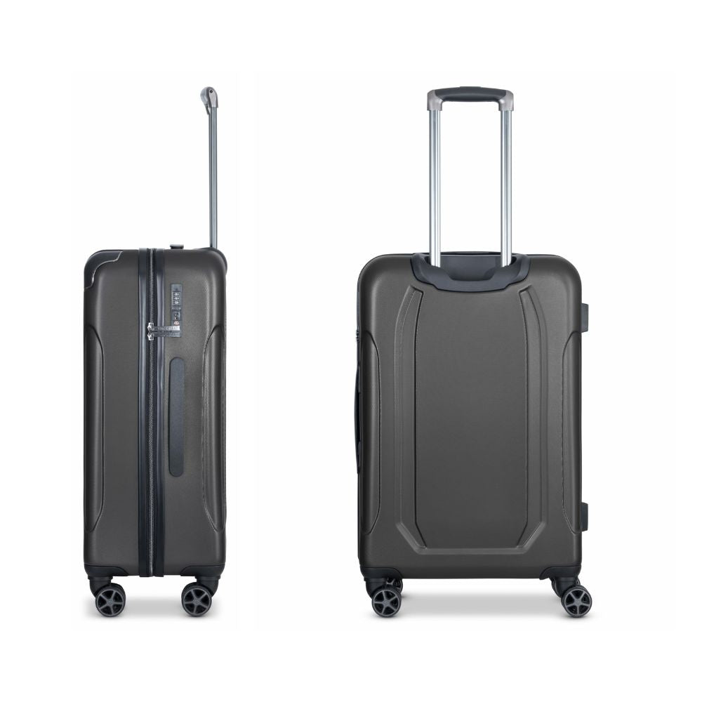 BUGATTI 'Valencia' Hartschalen Reisekoffer-Set (3-teilig): ABS-Material, TSA-Schloss