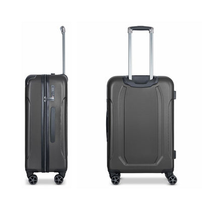 BUGATTI 'Valencia' Hartschalen Reisekoffer-Set (3-teilig): ABS-Material, TSA-Schloss