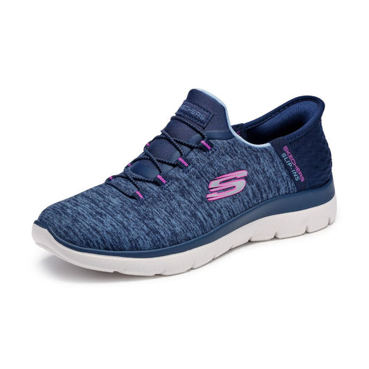 Skechers 'Summits Dazzling Haze' Slip-Ins Damen Sneaker (Navy)