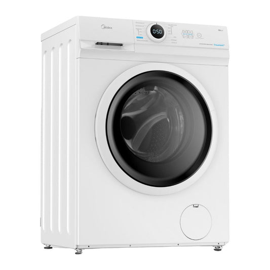 Midea (MF10EW70B) Waschmaschine (7kg): Inverter Quattro Motor & Dampffunktion