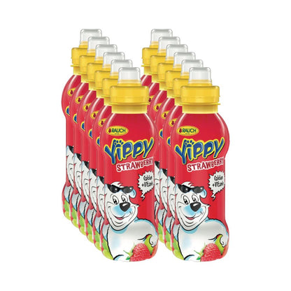 Rauch Yippy Limonade Erdbeere (12x 330ml) Schrumpfverpackung: Erfrischend