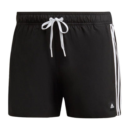 adidas 3-Stripes CLX Badehose für Herren mit Kordelzug: Schnelltrocknend