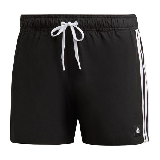 adidas 3-Stripes CLX Badehose für Herren mit Kordelzug: Schnelltrocknend