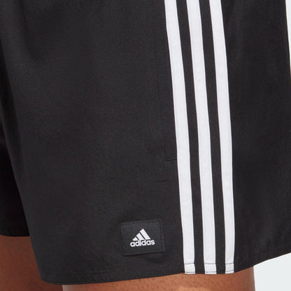 adidas 3-Stripes CLX Badehose für Herren mit Kordelzug: Schnelltrocknend