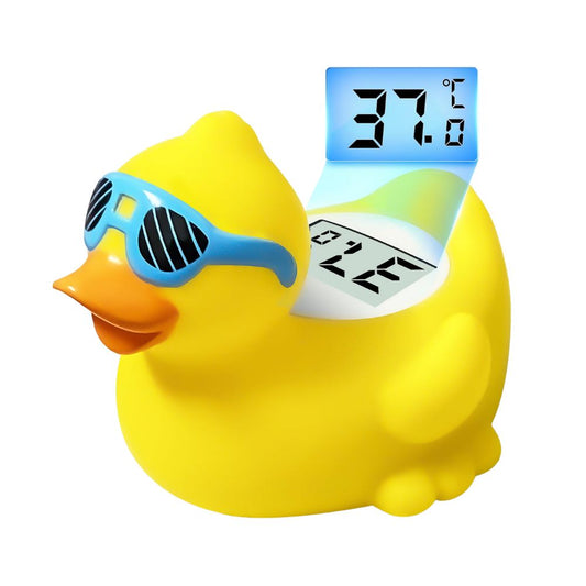 Bade- und Raumtemperaturthermometer für Neugeborene mit LED-Anzeige