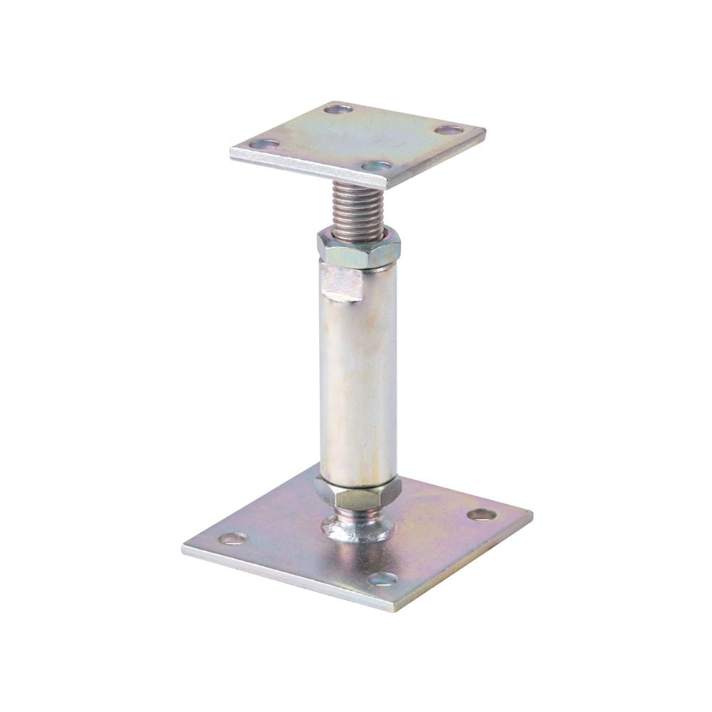 Alberts Pfostenträger (212391) zum Aufschrauben: Höhenverstellbar (150 - 190mm)