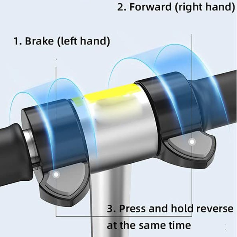 Electric rolling suitcase (20 liters) with 110 kg load capacity: one-button telescope, 3-speed, remote control