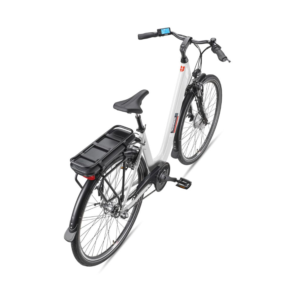 TELEFUNKEN (RC835) Multitalent E-Bike für Damen: Frontmotor, 3-Gang, V-Bremsen