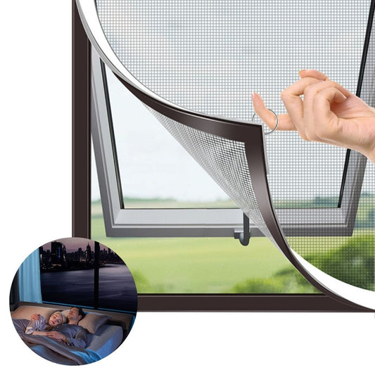 MLEJU Fliegengitter Fenster Magnet | Effektiver Insektenschutz mit einfachem Magnetrahmen