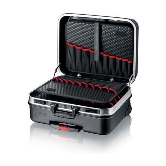 KNIPEX 'BIG Basic Move' Werkzeugkoffer (33 Liter) mit Teleskopgriff & Rollen