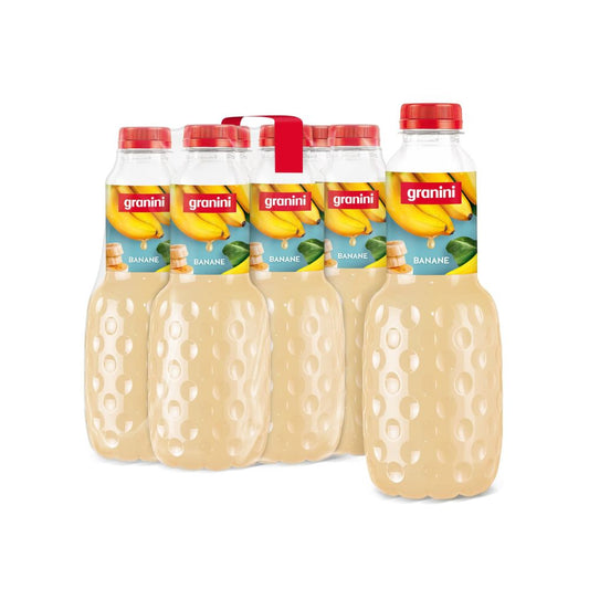 granini Trinkgenuss Banane (6x 1 Liter) mit Pfand: Vegan, Natürlich