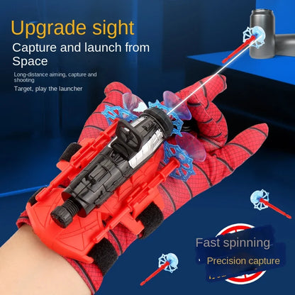 Spiderman Hero Handschuhe: Web Shooter & Launcher | Handgelenk-Spielzeug Set