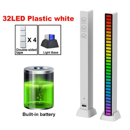Smart Sound Control LED Light-Bar | RGB Farbwechsel Stimmung