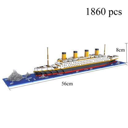 Titanic Modellbausatz mit 1860/1288 Bausteinen: Ein ideales Geschenk5