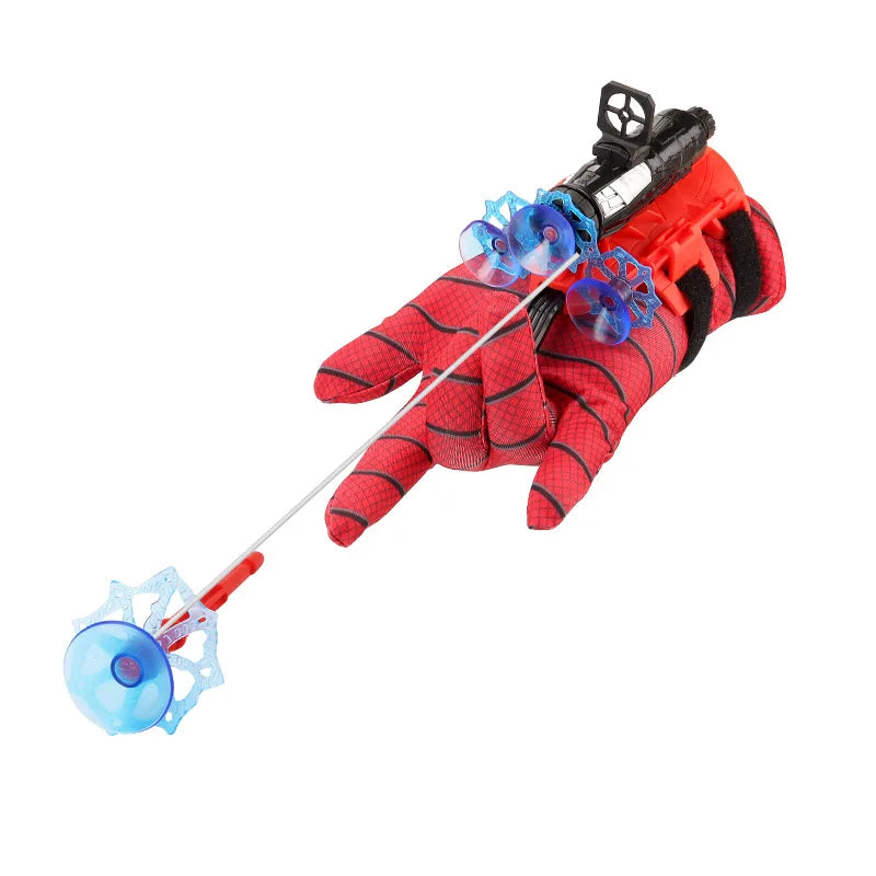 Spiderman Hero Handschuhe: Web Shooter & Launcher | Handgelenk-Spielzeug Set