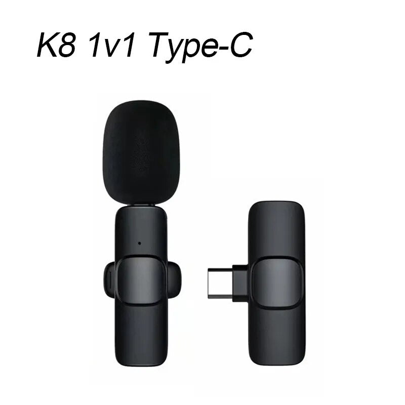 Kabelloses Lavalier Mikrofon für Android-iPhone 15 Series/USB-C Smartphones mit Rauschunterdrückung2