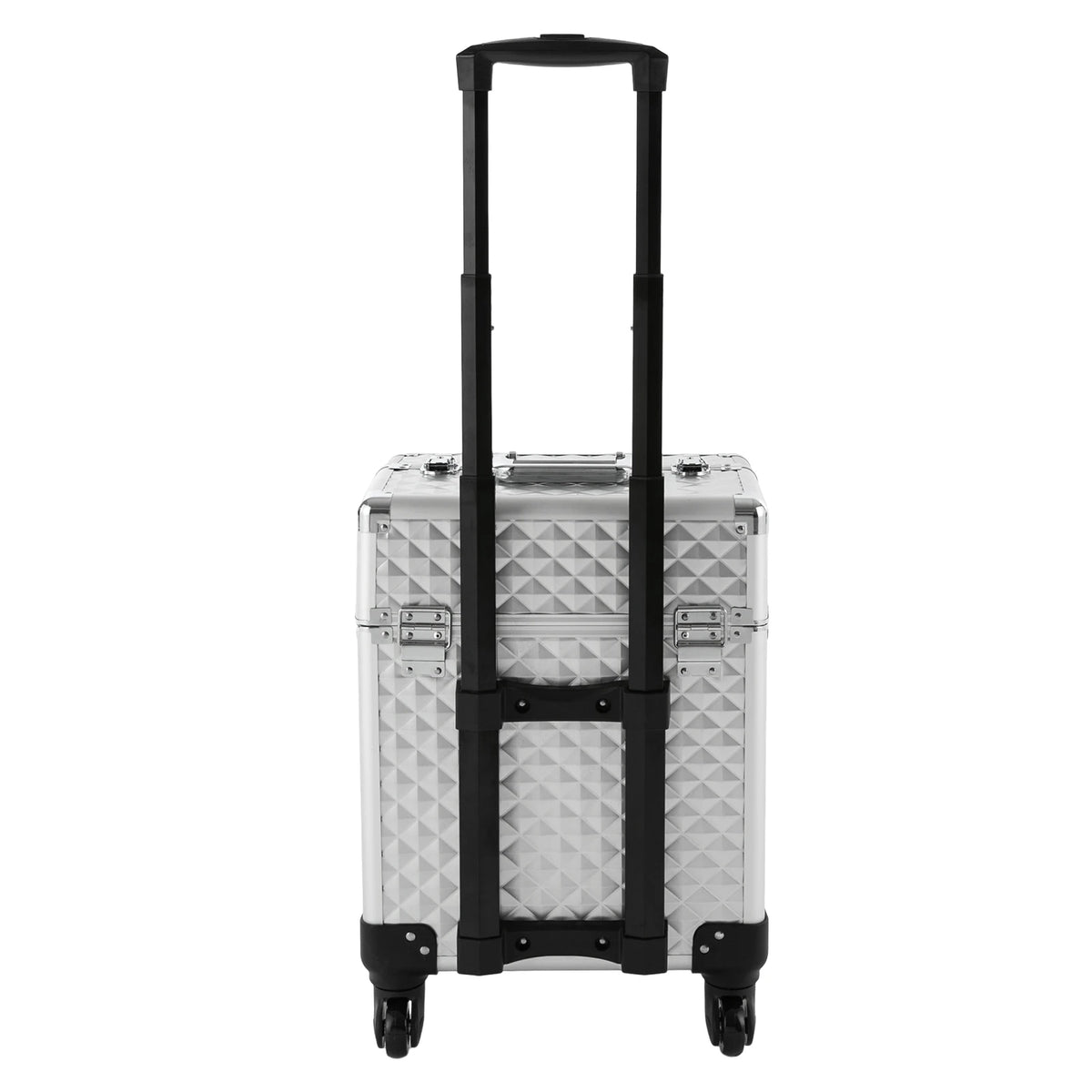 Kosmetikkoffer Kosmetik-Aufbewahrungsbox Rollender Schminkkoffer 34x24x41cm mit Universalrollen – Bild 5