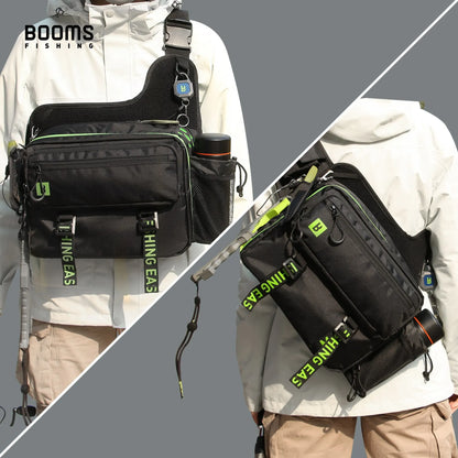 BOOMS FISHING IB1 Angeltasche: Hochkapazitäts-Rucksack für Angelzubehör, Profi-Tackle-Aufbewahrung