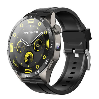 VALDUS VG52 Pro Smartwatch | AMOLED Display, 4G-SIM, NFC, GPS, SOS, Kamera 200 MP, Videoanruf (Schwarz)