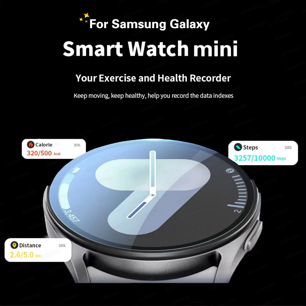 HD Watch 7 Mini: 40mm Smartwatch mit AMOLED Display, GPS, NFC, Bluetooth, Musik & Gesundheitsmonitor