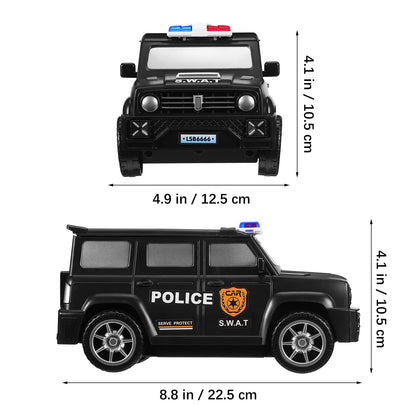 Digitales Police-SWAT Auto Spardose mit Passwortschutz und Fingerabdruck 6