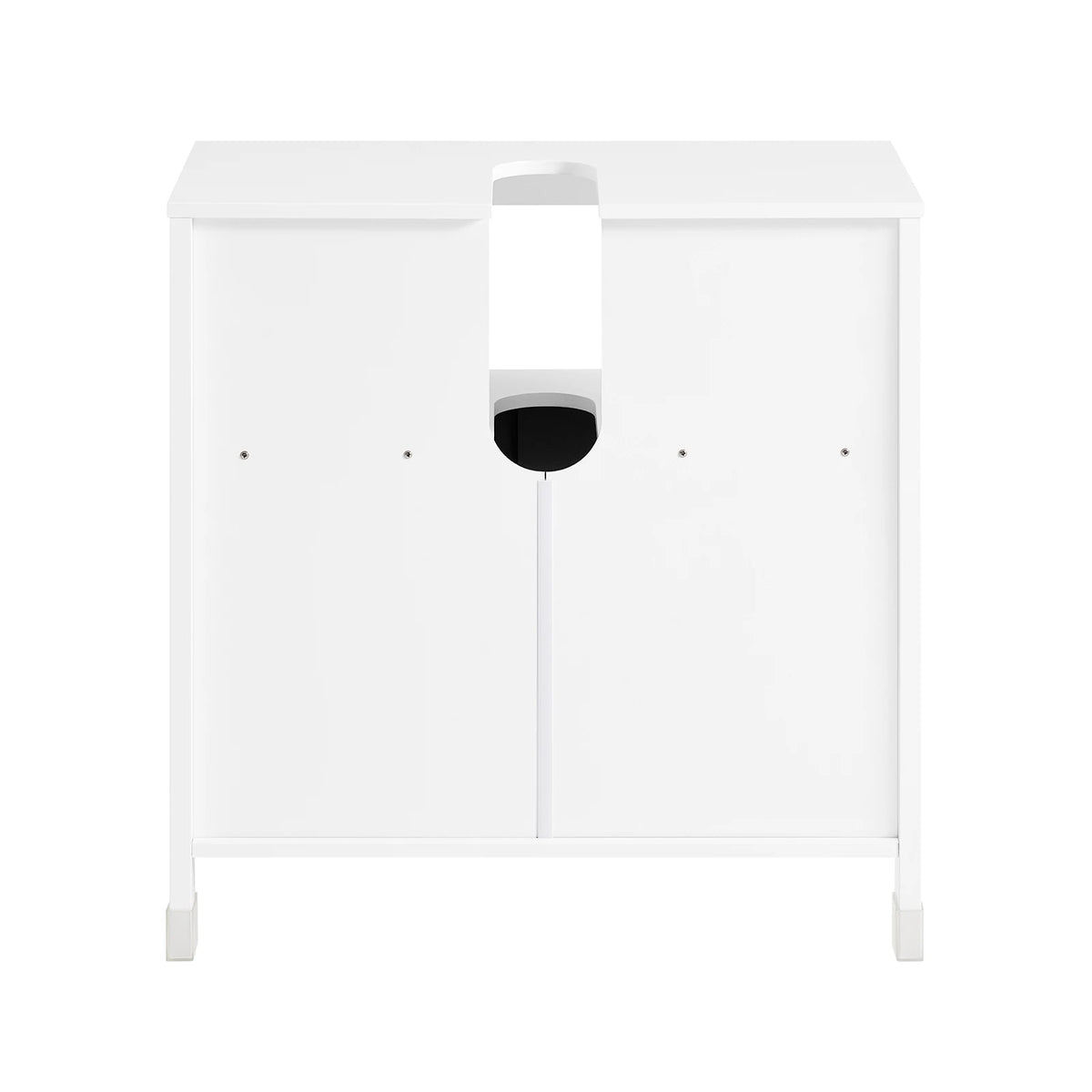 SoBuy FRG128 Waschbeckenunterschrank Badmöbel Badschrank mit Fußpolster Unterschrank Waschtisch BHT Ca. 60x61x30cm – Bild 3