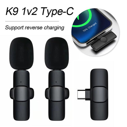 Kabelloses Lavalier Mikrofon für Android-iPhone 15 Series/USB-C Smartphones mit Rauschunterdrückung4