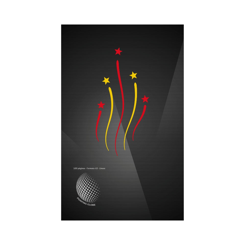 Mi Diario de España: 100 páginas lineadas en formato A5: Cuaderno de viaje y notas personales