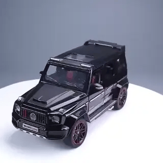 Brabus G800 Modellauto (1:18): Offroad SUV mit Sound & Licht | Sammlerauto, Geschenk (Preview GIF)