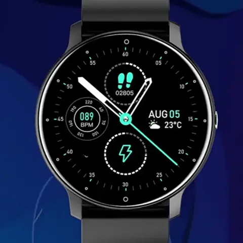 LIGE Smartwatch: Touchscreen-Display, IP67, Bluetooth für Android & iOS (Preview GIF)