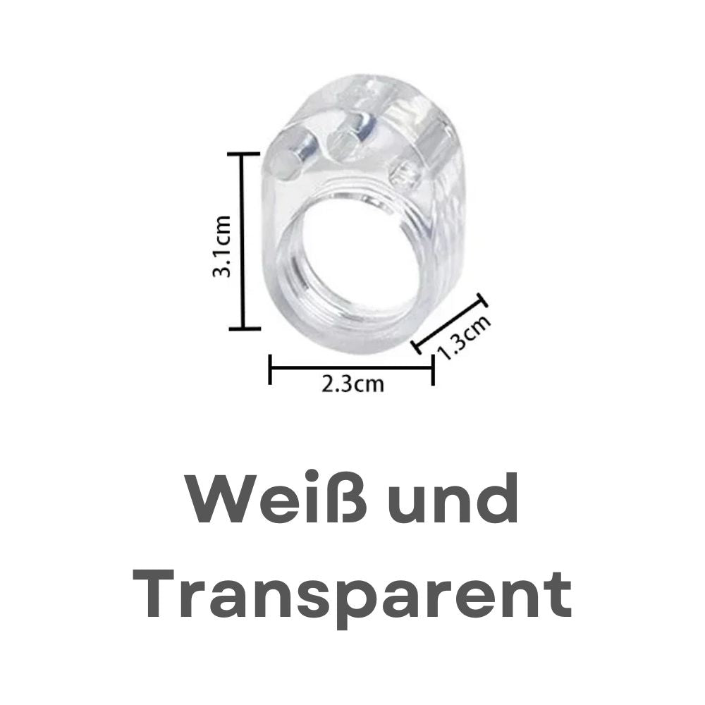 Transparentes Silikon-Türstopper-Set | Stoßdämpfer, Wandschutz, Sicherheits-Pad