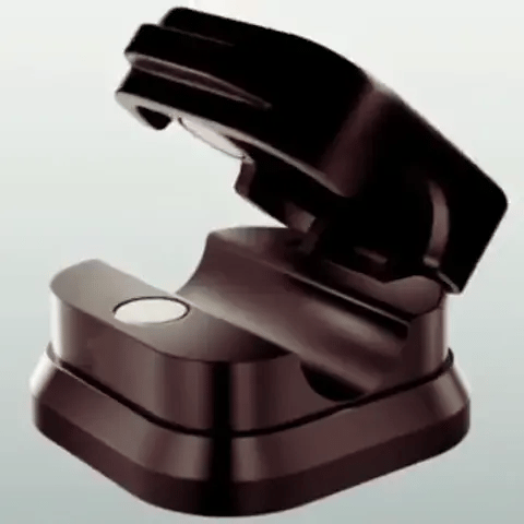 6x Magnetische Kabelhalter | Selbstklebend, Verstellbar: Kabelmanagement für Schreibtisch, Nachttisch & mehr (Preview GIF)