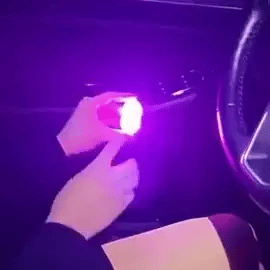 RGB Auto Innenraumbeleuchtung | Mehrfarbige LED Atmosphäre Lichter mit Touch-Funktion und USB-Aufladung