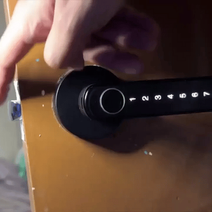 Smarte Fingerabdruck-Türsperre | Fernzugriff über Smartlife/Tuya App: Schlüssellos - Sicher