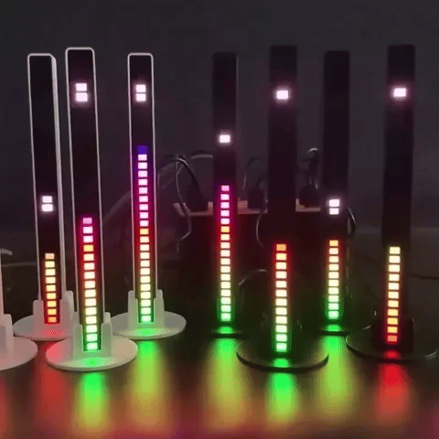 Smart Sound Control LED Licht-Bar | RGB Farbwechsel Stimmung (Preview GIF)