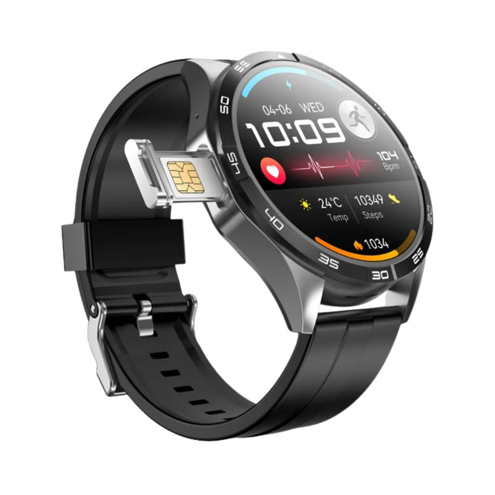 VALDUS VG52 Pro Smartwatch | AMOLED Display, 4G-SIM, NFC, GPS, SOS, Kamera 200 MP, Videoanruf