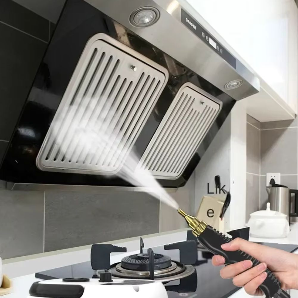 Hochdruck-Dampfreiniger mit 3,5 Bar Druck, 1300ml Tank für Küche, Bad, Fugen, Fenster, Klimaanlage & Auto