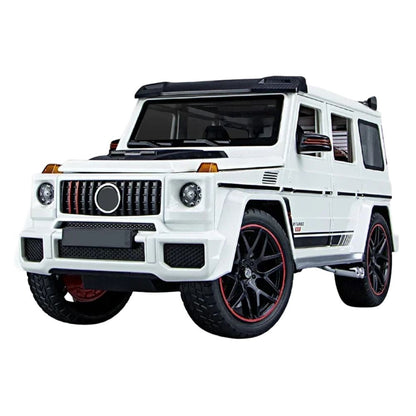 Brabus G800 Modellauto (1:18): Offroad SUV mit Sound & Licht | Sammlerauto, Geschenk (Weiß)