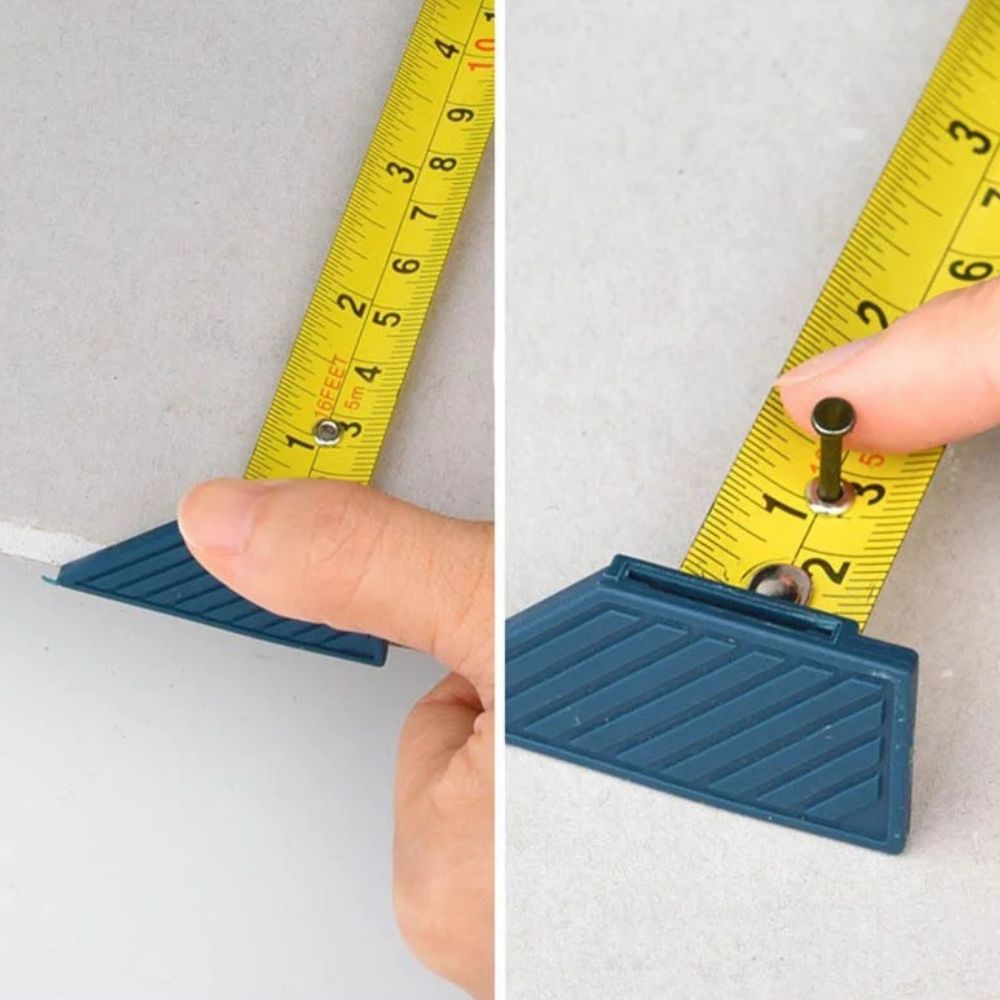 Plasterboard Cutter & Marking Tool with Tape Measure + Pencil &  5 Blades-FREE