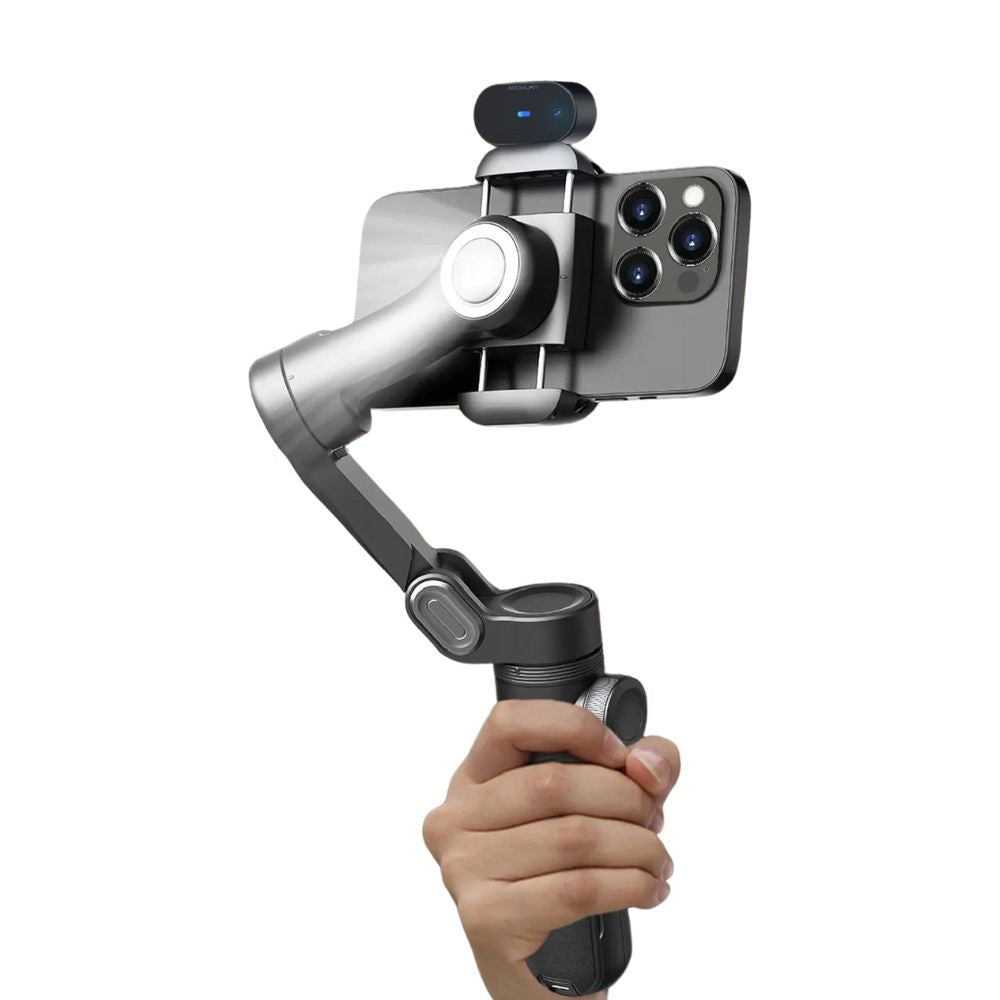 AOCHUAN Smart XPro AI (3-Axis) Gimbal für iPhone & Android | Smartphone-Stabilizer mit Face-Tracking