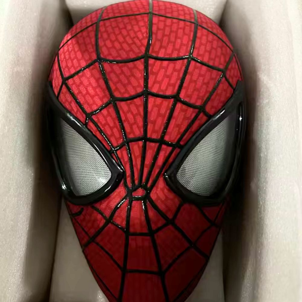 Spider-Man Helm | Bewegliche Cosplay Maske mit leuchtenden Augen
