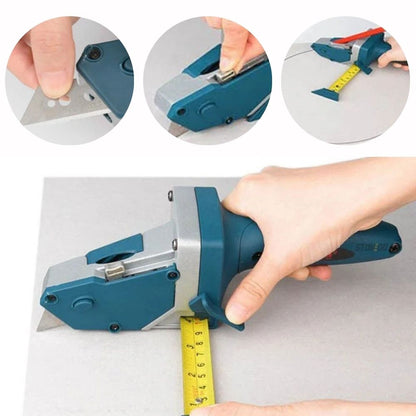 Plasterboard Cutter & Marking Tool with Tape Measure + Pencil &  5 Blades-FREE